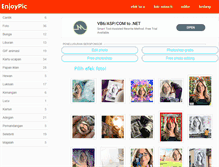 Tablet Screenshot of id.enjoypic.com